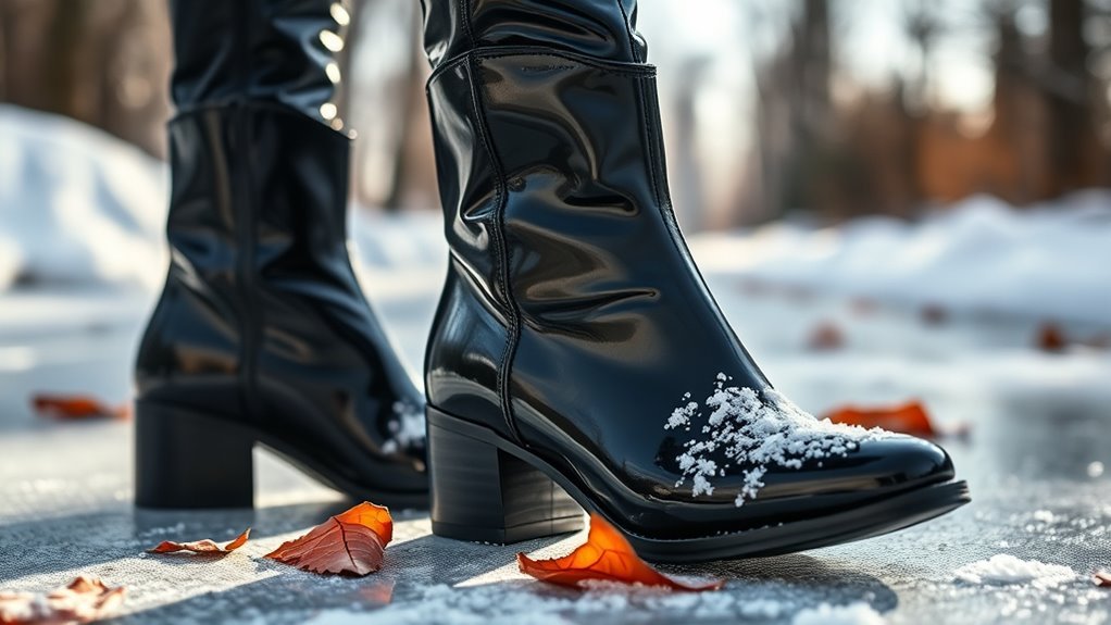 all season patent leather style