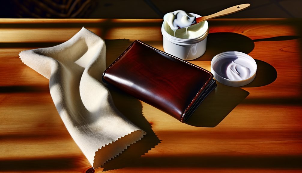 apply leather conditioner regularly