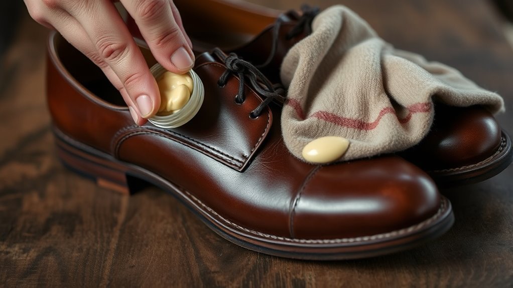 apply leather conditioner regularly