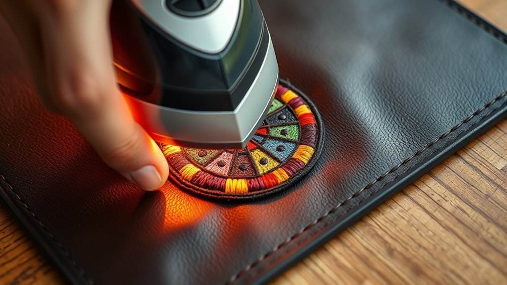 apply patch with iron