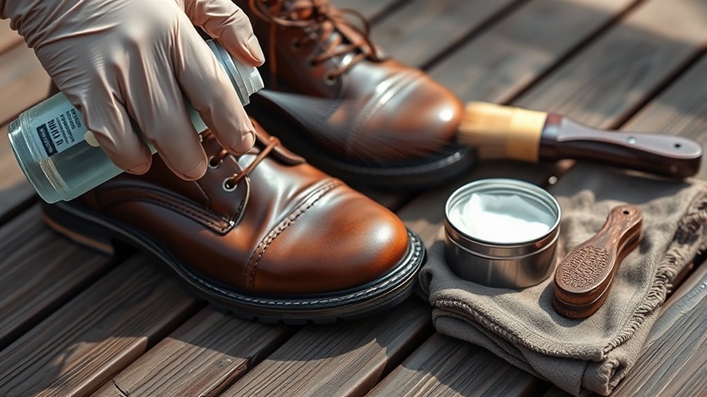 apply waterproofing treatment properly