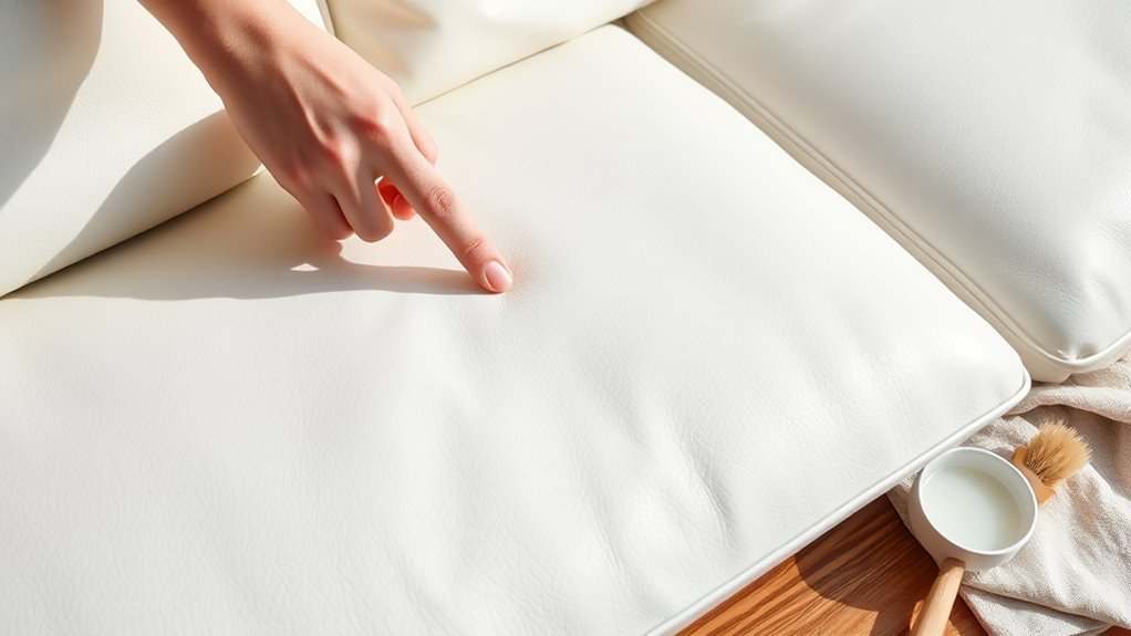 assess stain type first