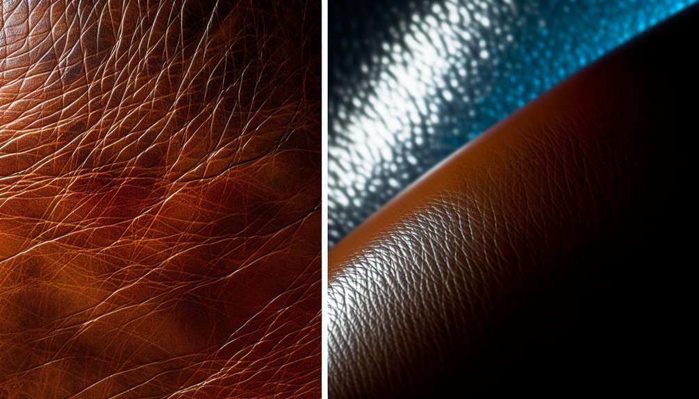 authentic biodegradable tanned leather