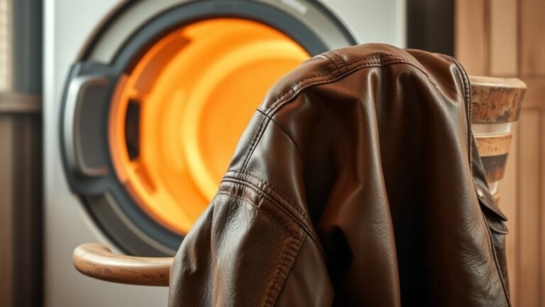 avoid drying leather items