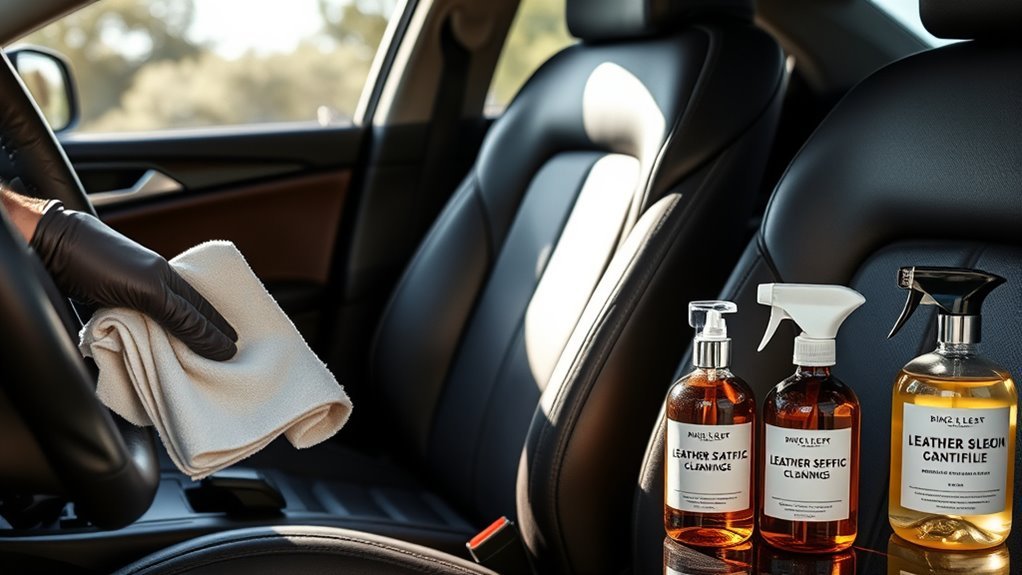 avoid harsh chemical cleaners