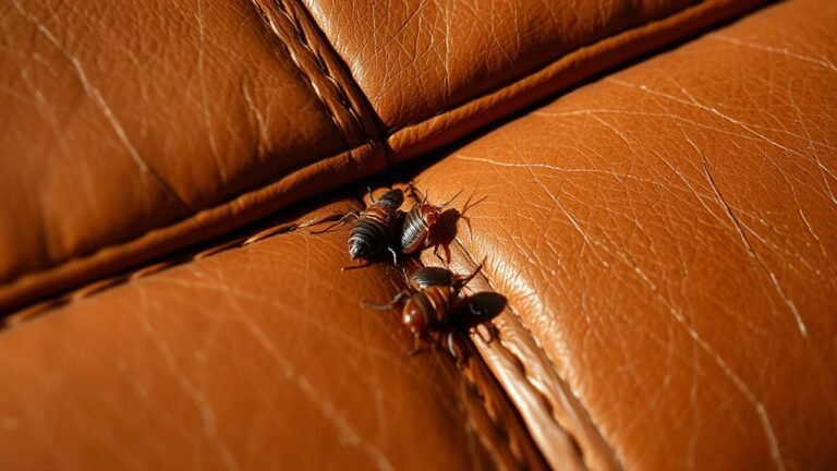 bed bugs infest leather couches