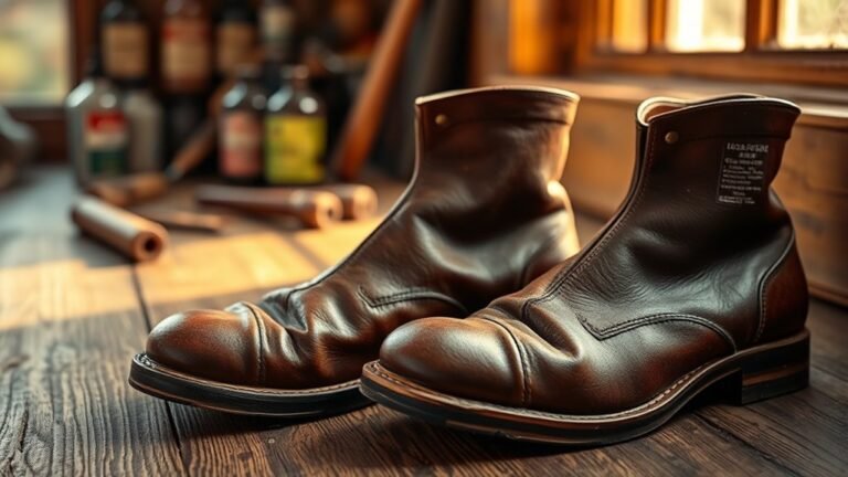 breaking in leather boots