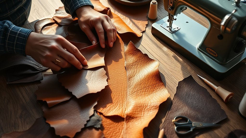 choose leather based on project
