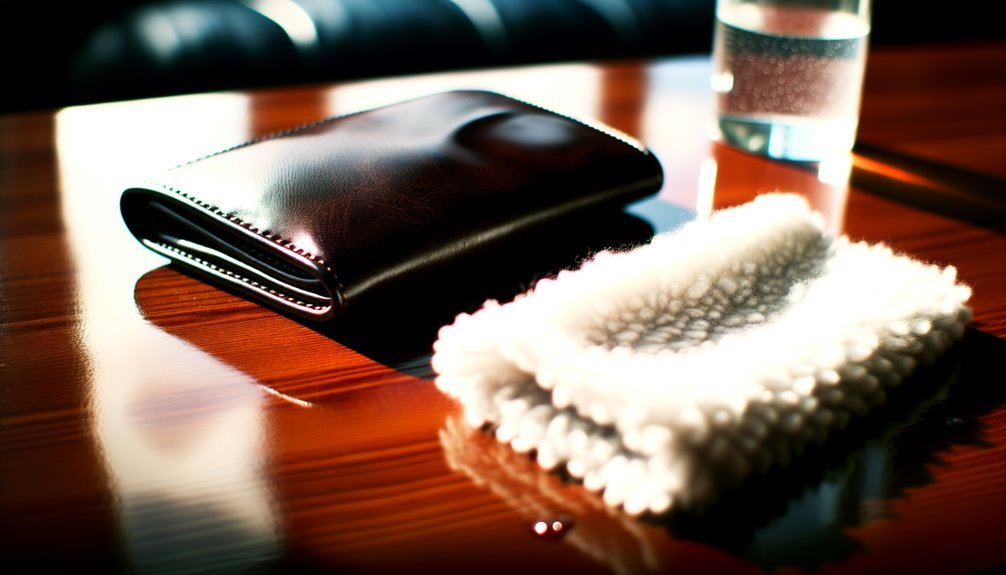 clean and disinfect leather