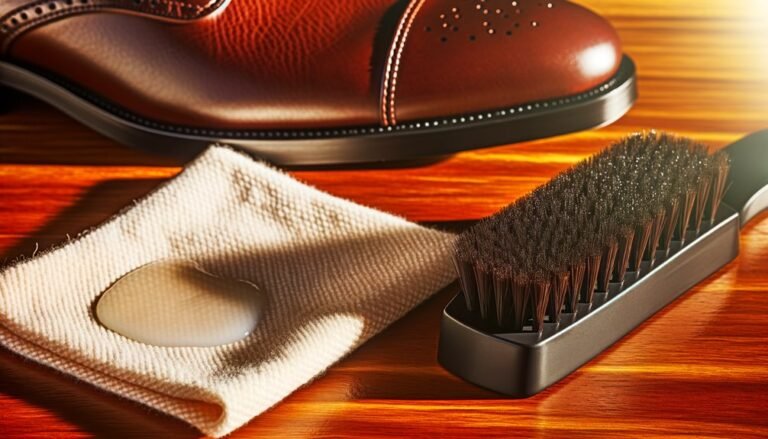 clean and maintain leather footwear