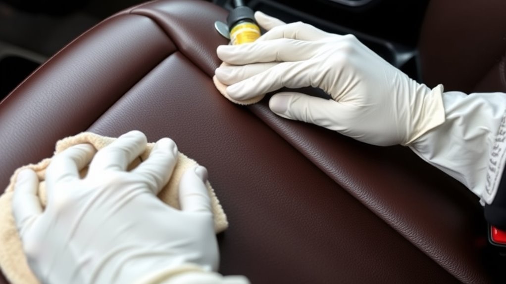 clean dry gentle wipe