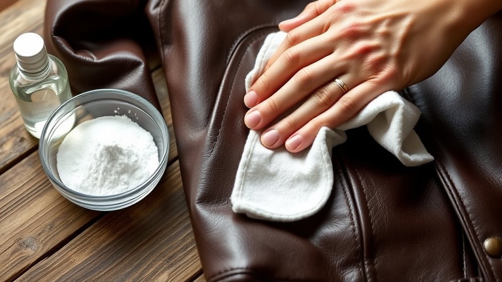 clean leather of tobacco smell