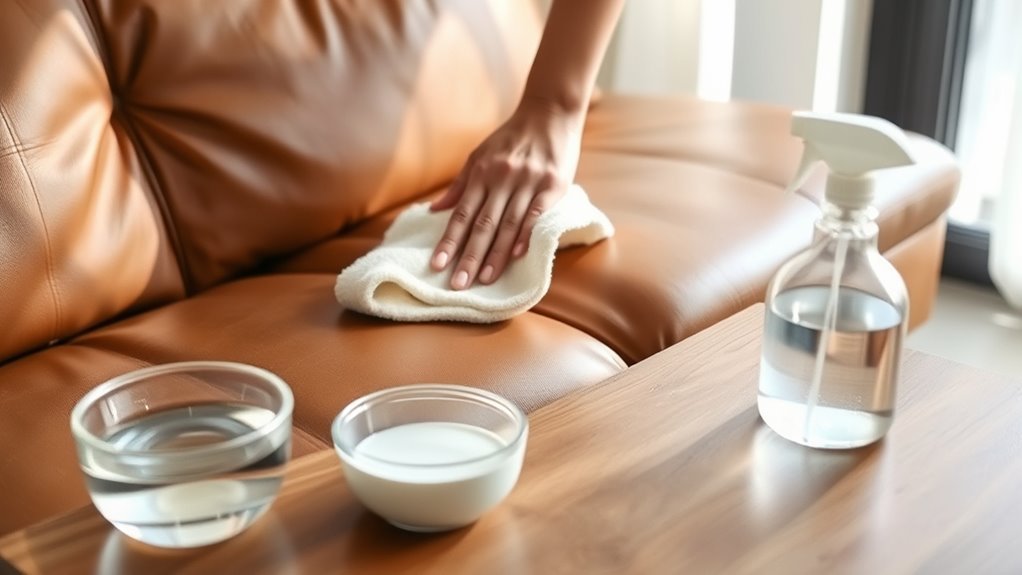 clean wipe rinse dry