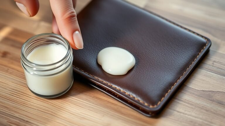 coconut oil for leather