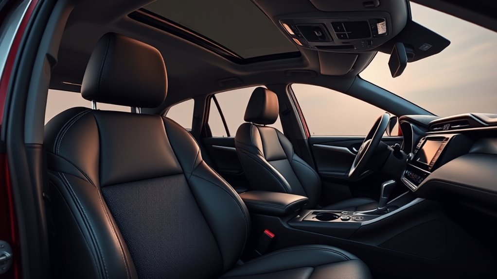 comfortable versatile interior options