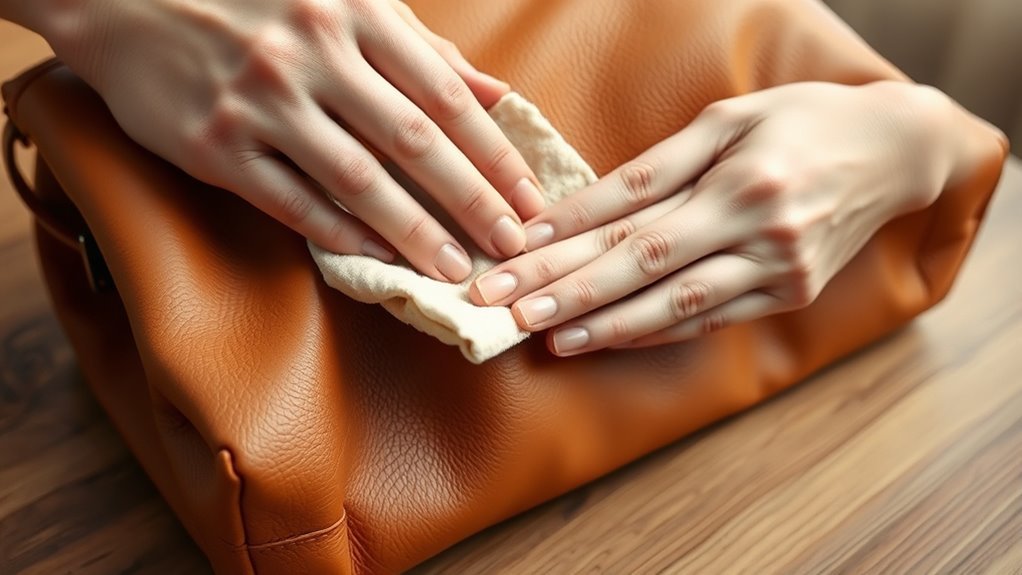 condition leather regularly