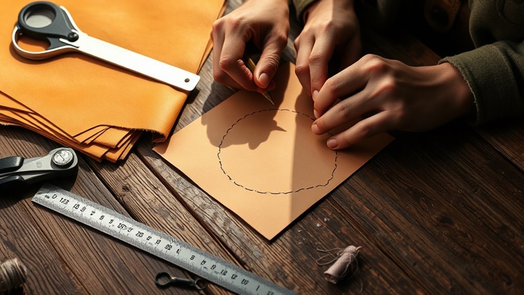 create custom leather hat patches