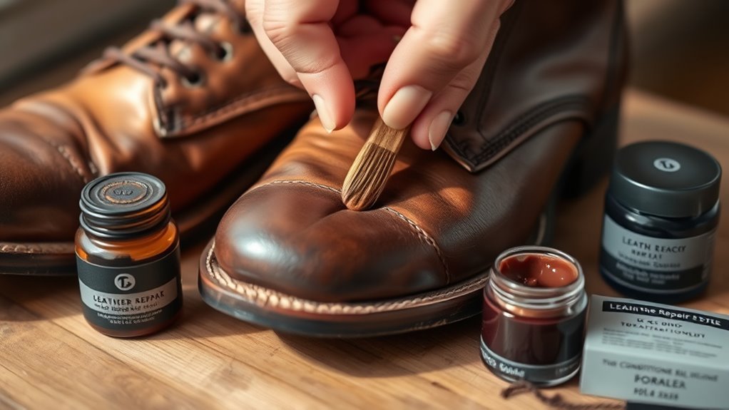 deep scratches require repair kit