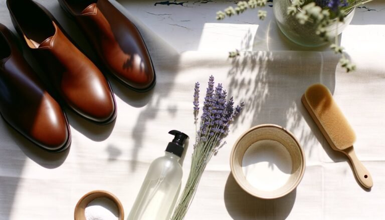 eliminate leather odor naturally