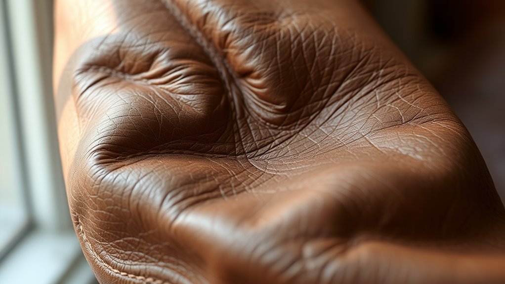 embrace natural leather flaws