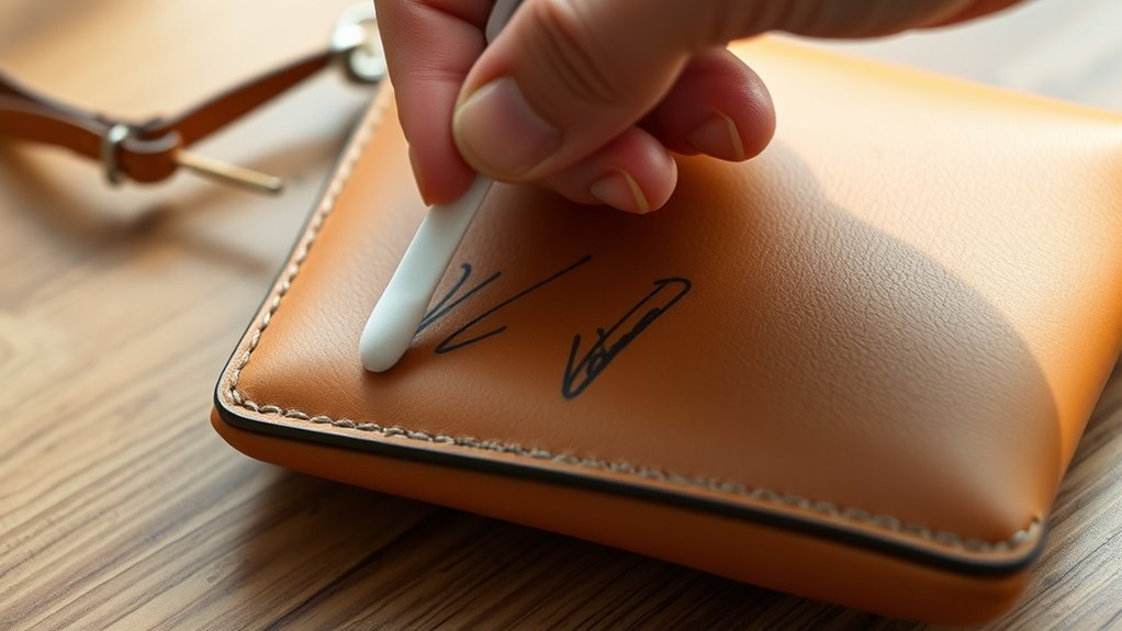 erase pen marks effectively