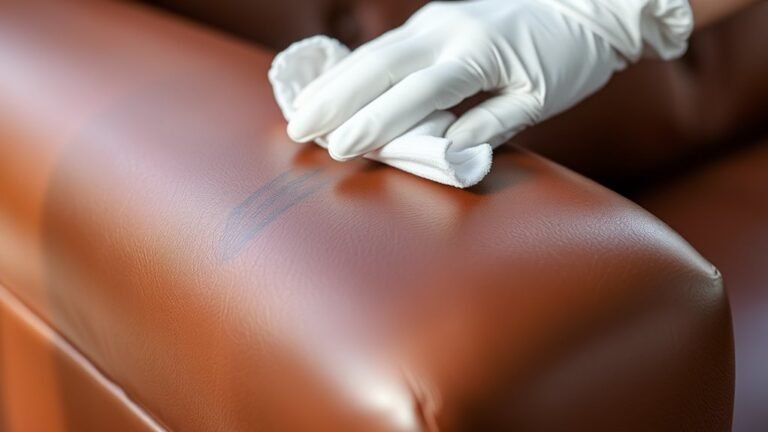 erase pen marks leather