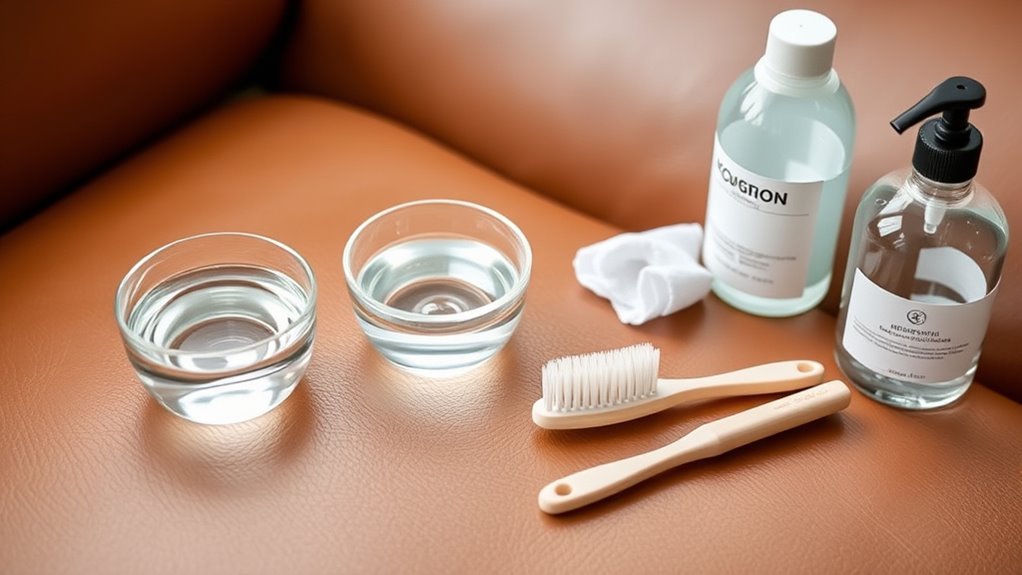 essential leather ink removal supplies