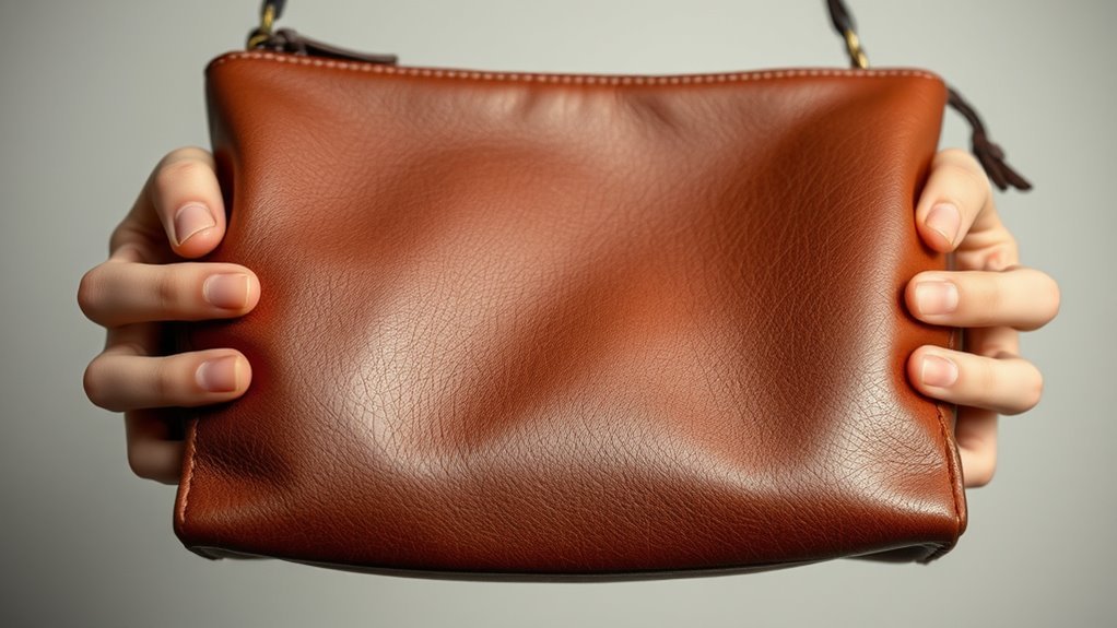 evaluate leather damage thoroughly