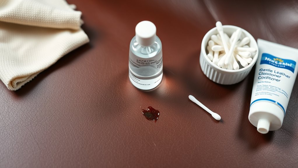 gather cleaning supplies beforehand