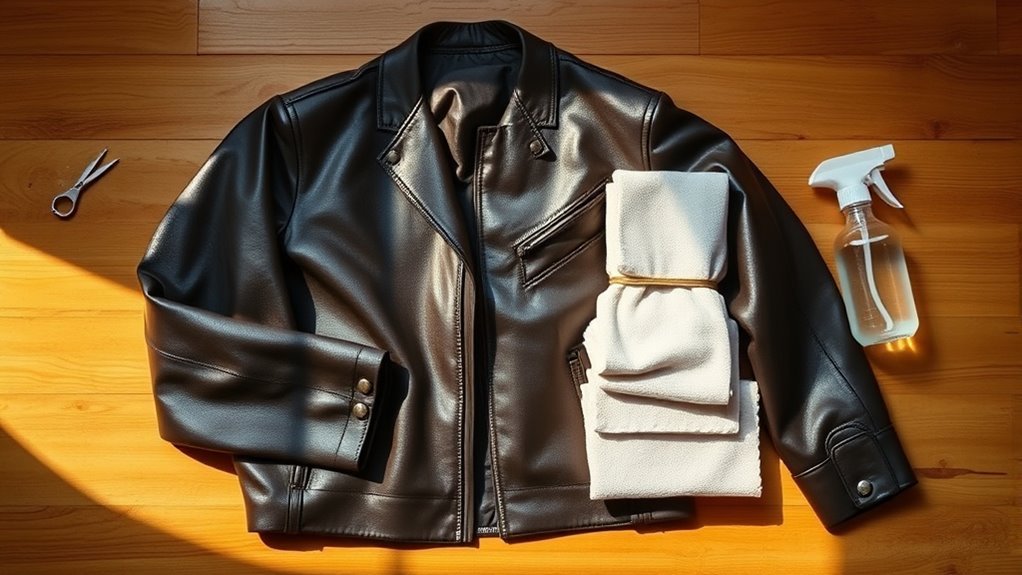 gather gentle cleaning supplies