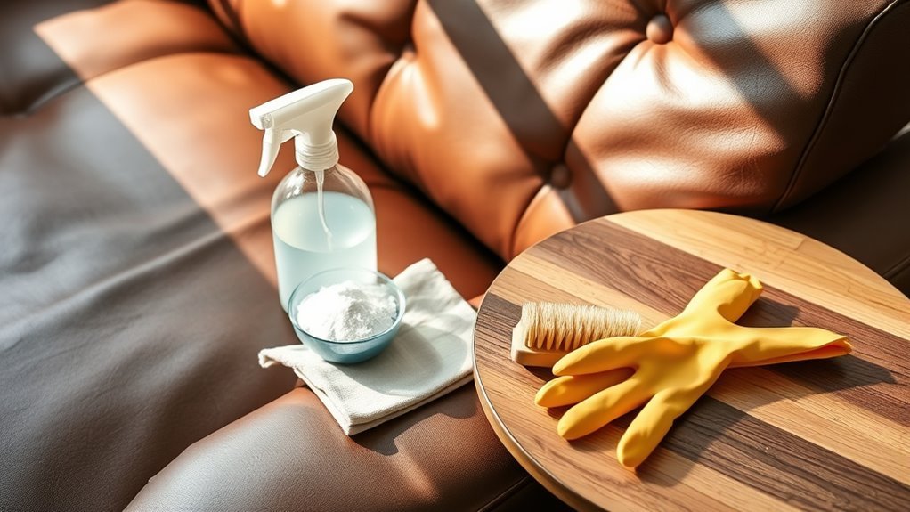 gather prepare clean supplies