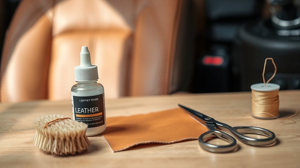 gather repair materials beforehand