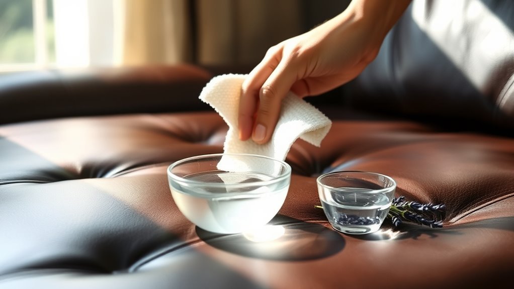 gentle cleaning preparation steps