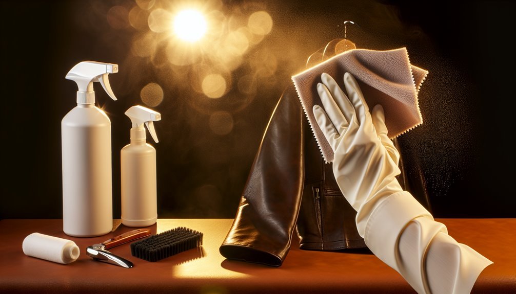 gentle cleaning preserves leather
