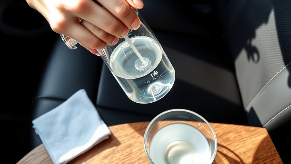 gentle cleaning solution preparation