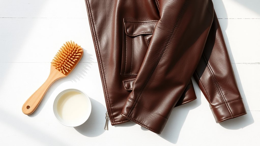 gentle leather cleaning methods