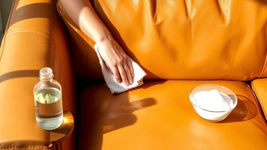 gentle leather odor treatment