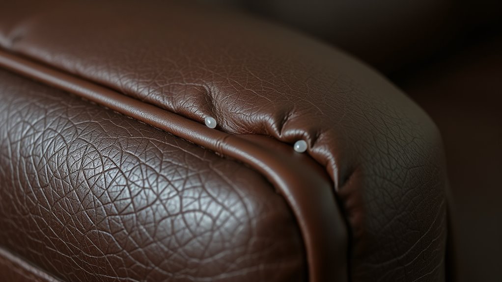 hidden bed bugs in creases