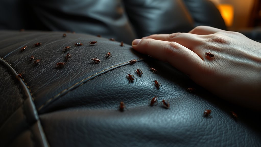human activity spreads bed bugs
