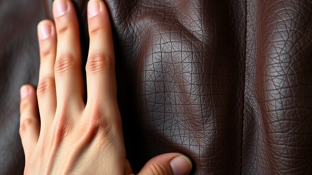 identify genuine leather characteristics