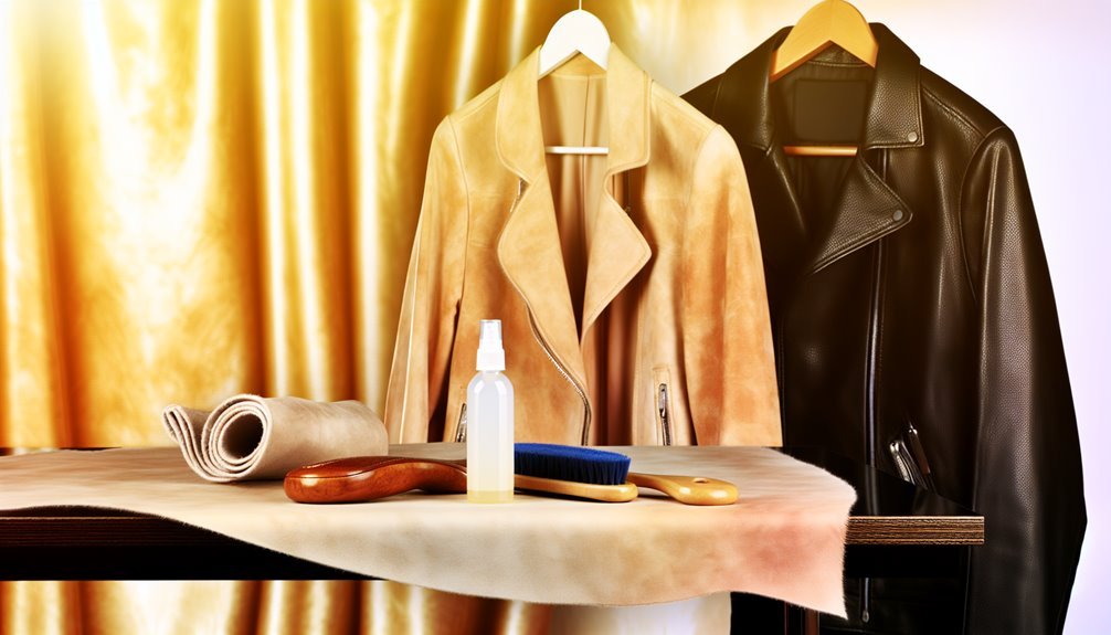 identify leather type first