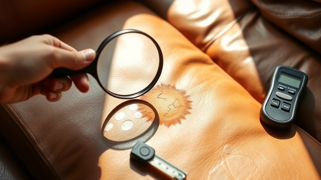 identify locate assess stain