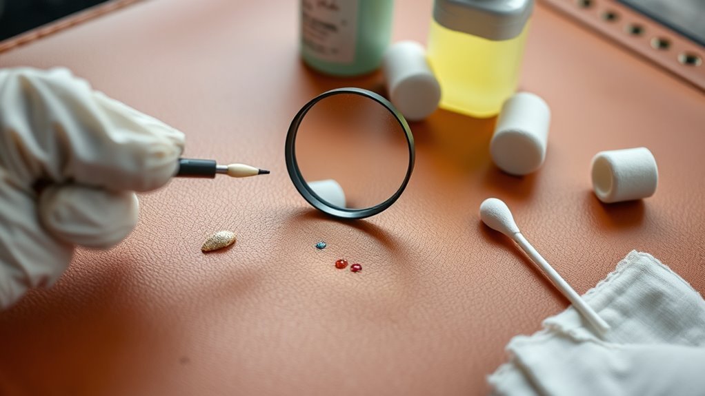 identify prepare test clean