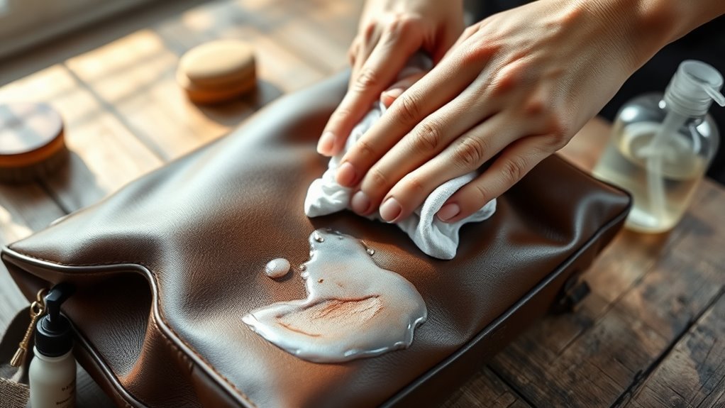 immediate stain treatment and conditioning