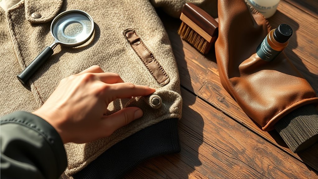 inspect and identify damages