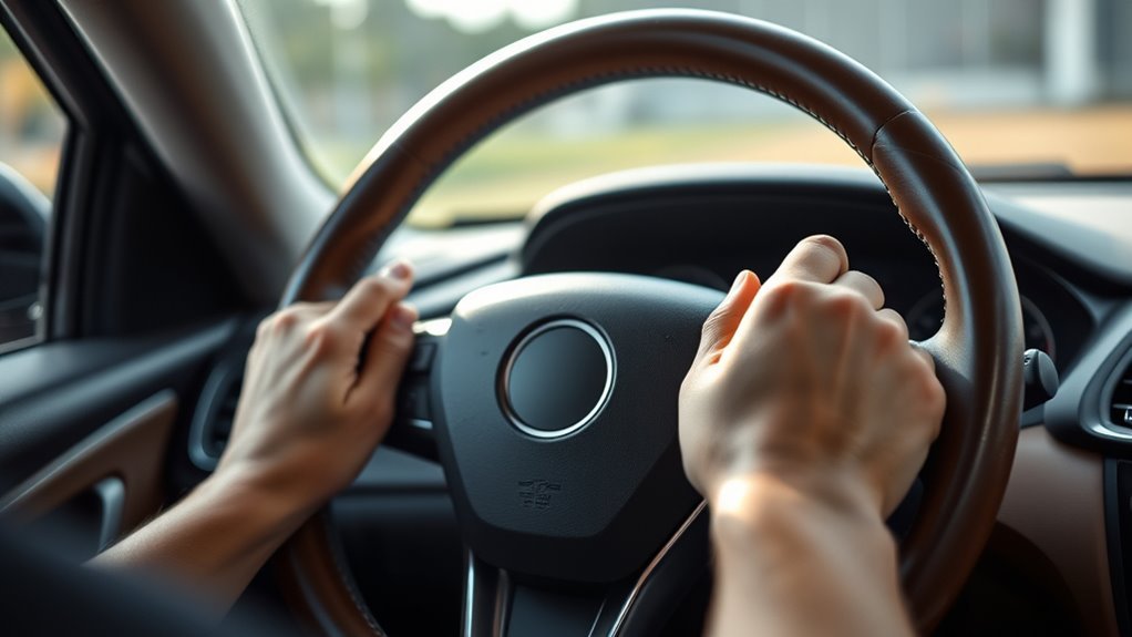 install leather steering cover