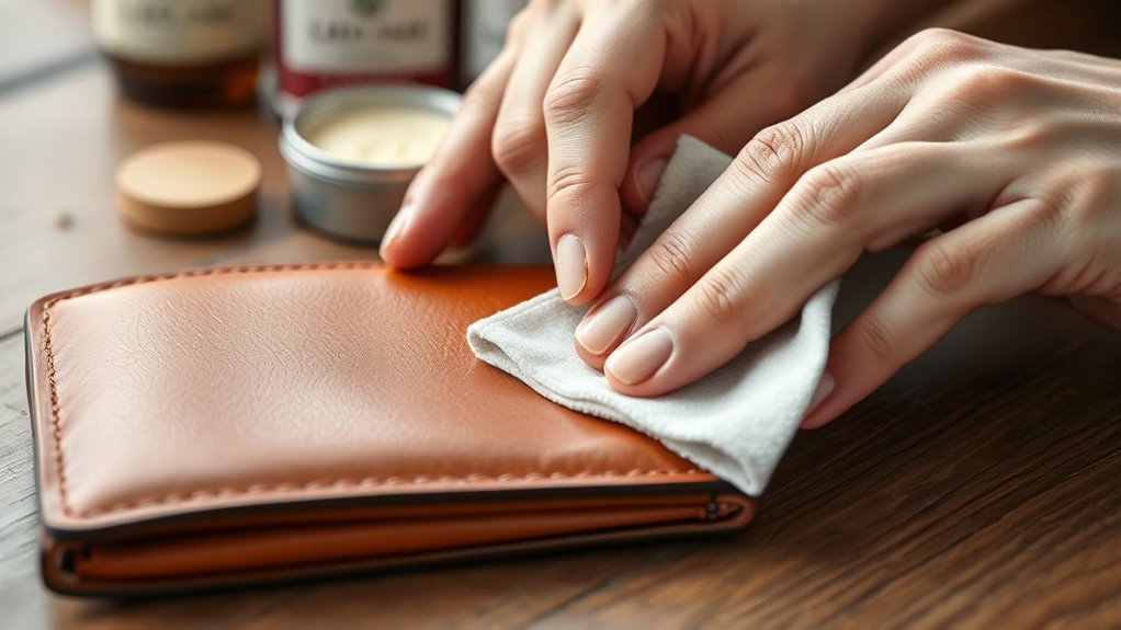 leather cleaning and conditioning