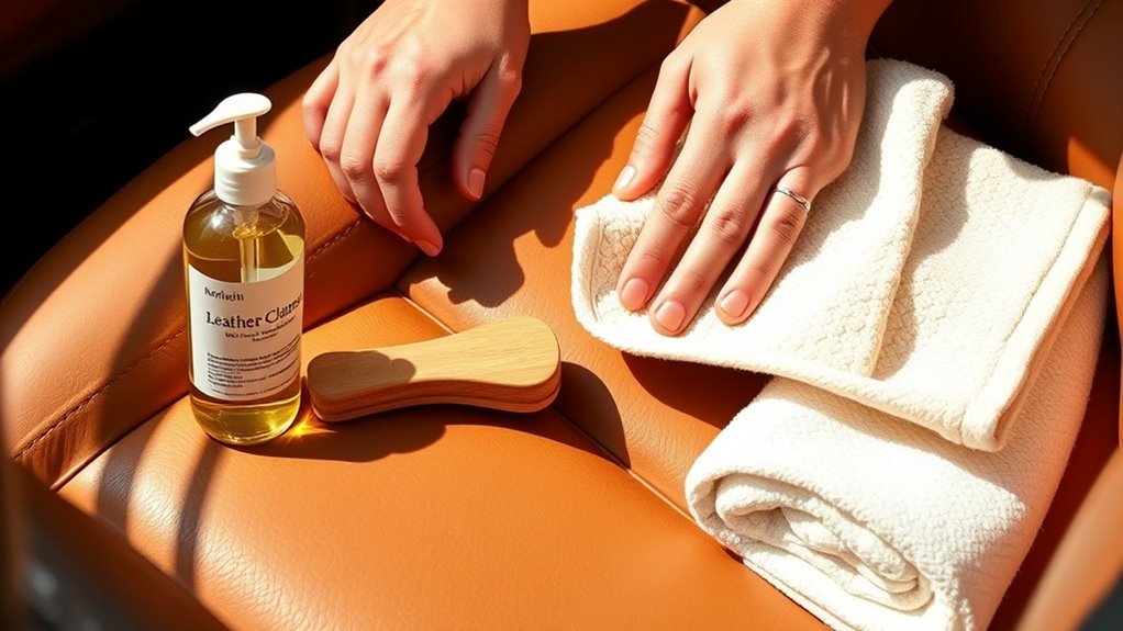 leather cleaning tools essential