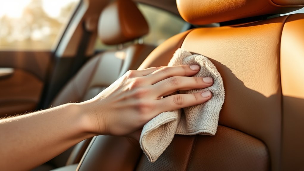 leather conditioning prevents damage