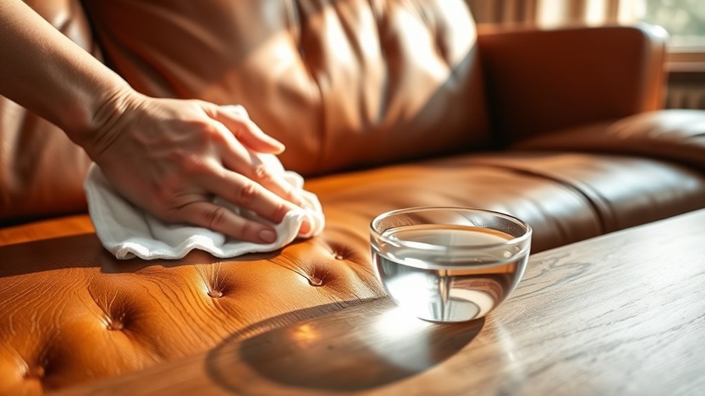 leather couch cleaning techniques